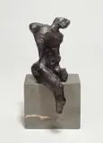 Henry Moore, Maquette for Warrior without shield