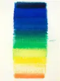 Heinz Mack, Klassische Chromatik, 1966, Pastellkreide auf Velin