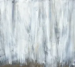 Spannungsfeld by Raimund Girke, 1990, Öl auf Leinwand, sold Jun 2025