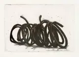 Bernar Venet, Four indeterminate Lines, 2014, Radierung auf festem Velin