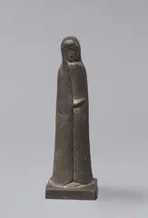 Emy Roeder, Die Einsame, 1946, Bronze mit brauner Patina