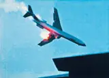 Christoph Draeger, PSA Crash, San Diego, CA, 1978, 2004, Acrylic paintjet on puzzle