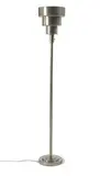 Jean Perzel, Floor lamp, c. 1930, Aluminum, plated brass