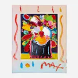 Peter Max, Untitled, 1999, acrylic on canvas