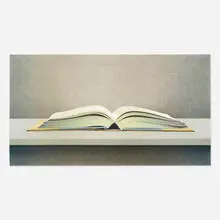 Guy Diehl, Open Book, 1988, lithograph in colors