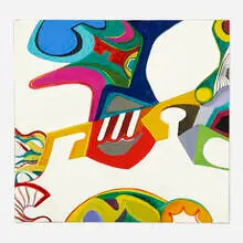 Philip Wofford, Sonar, 1964, oil on canvas