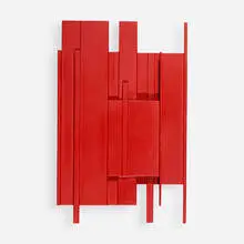 Burton Wasserman, 1969-PR-P, 1968-69, enameled wood