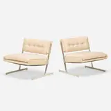 Harvey Probber, Lounge chairs, pair