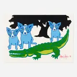 George Rodrigue, Later Gator White with Black Tree