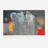 Helen Frankenthaler, Andre Emmerich exhibition poster, 1991, offset lithograph in colors