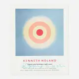 Kenneth Noland, Themes and Variations, 1958-2000 exhibition poster, 2002, lithograph in colors