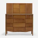 Edmond J. Spence, Cabinet, c. 1960, walnut