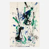 Arman, Repeating Violins, 1976, lithograph in colors
