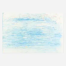 Joseph Raffael, Water Painting #12, 1974, watercolor on paper