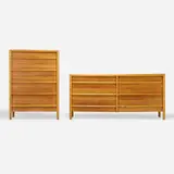 T. H. Robsjohn-Gibbings, Chests models 1743 and 1744, set of two