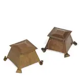 Arts & Crafts, inkwells, two