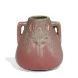 two-handled earthenware vase, shape number 1885 by Rookwood Pottery, sold Apr 2022