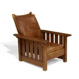 Morris chair by Contemporary American Art & Crafts, sold Apr 2022