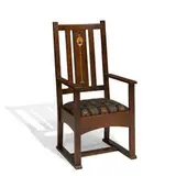Stickley-Audi, inlaid shoefoot