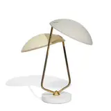 attribution Stilux, double-neck table lamp