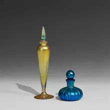 Lundberg Studios, perfume bottles, two: #030114 and #030121