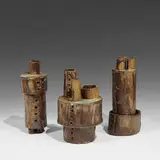 Maker Unknown, architectural studio ceramics, group of three