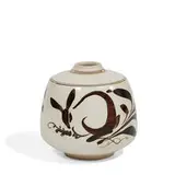 vase decorated with rabbit and foliage by Melike Ababiyanik for Royal Copenhagen, Denmark, sold Apr 2022