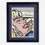 Roy Lichtenstein, Shipboard Girl, 1965, offset lithograph on paper