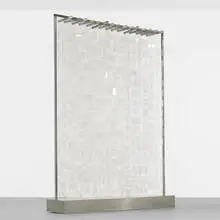 Julio Le Parc, Continuel Mobile Transparent, stainless steel, acrylic, aluminum, filament