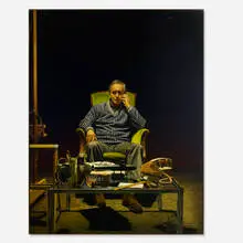James Valerio, Self-Portrait, 1981, oil on canvas