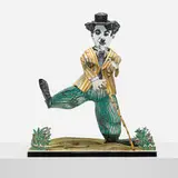 Charlie Chaplin by Red Grooms, 1986, lithographic paper construction, sold Apr 2013