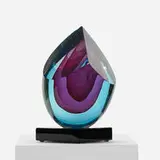 Harvey Littleton, untitled, 1980, glass
