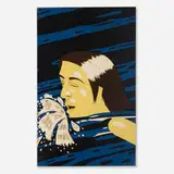 Alex Katz, Olympic Swimmer, 1976, screenprint on paper