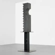 Stormy Wind by Minoru Niizuma, 1969, marble, enameled steel, sold Apr 2013