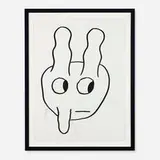 Ray Johnson, untitled (Bunny)