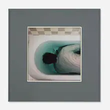 Bruce Charlesworth, untitled, 1985, c-print in artist's frame