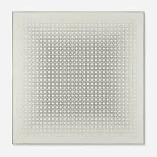 Frigit Light by Julian Stanczak, 1983, oil on canvas, sold Apr 2013