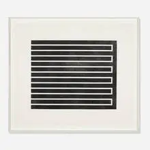 Untitled (122) by Donald Judd, 1980, aquatint on paper, sold Apr 2013
