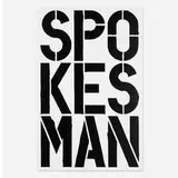 Christopher Wool, Poster, 1989, offset lithograph on paper