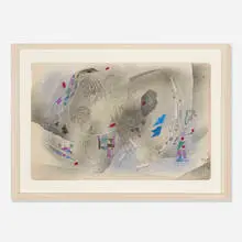 Julio de Diego, untitled, 1947, pastel, pencil and ink wash on paper