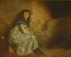 Charles Green, Untitled, oil on panel 42.5 x 53cm
