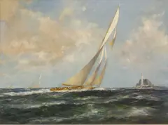 W... Spooner, Untitled, oil on canvas 77 x 102cm