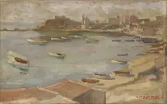 Christodoulos Roibis, Untitled, oil on canvas 33 x 51cm .