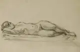 Iakov Khaimov, Untitled, charcoal and black chalk largest 55 x 37cm (4)