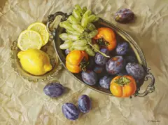 Valeri Shishkin, Untitled, oil on canvas 60 x 80cm and 50 x 70cm (2)