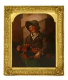 William Huntly, Untitled, oil on canvas 90 x 70cm Provenance: The Betty and Barry Power Collection.