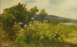 Ernest Walbourn, Untitled, oil on panel 33 x 45cm Provenance: The Betty and Barry Power Collection.