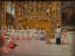 Antonio Rivas, A Choir in Rome