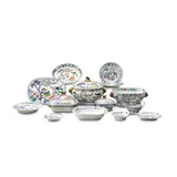 Extensive Davenport Ironstone Dinner Service, England, 19th century,