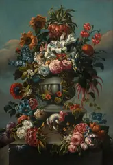 Anglo-Dutch School, Still Life with Cockatoo, oil on canvas